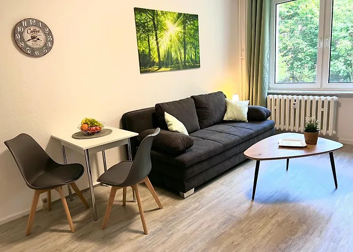 Moderne Studio-apartments In Wolfen Lägenhet *